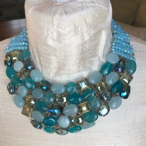 Multi stone necklace